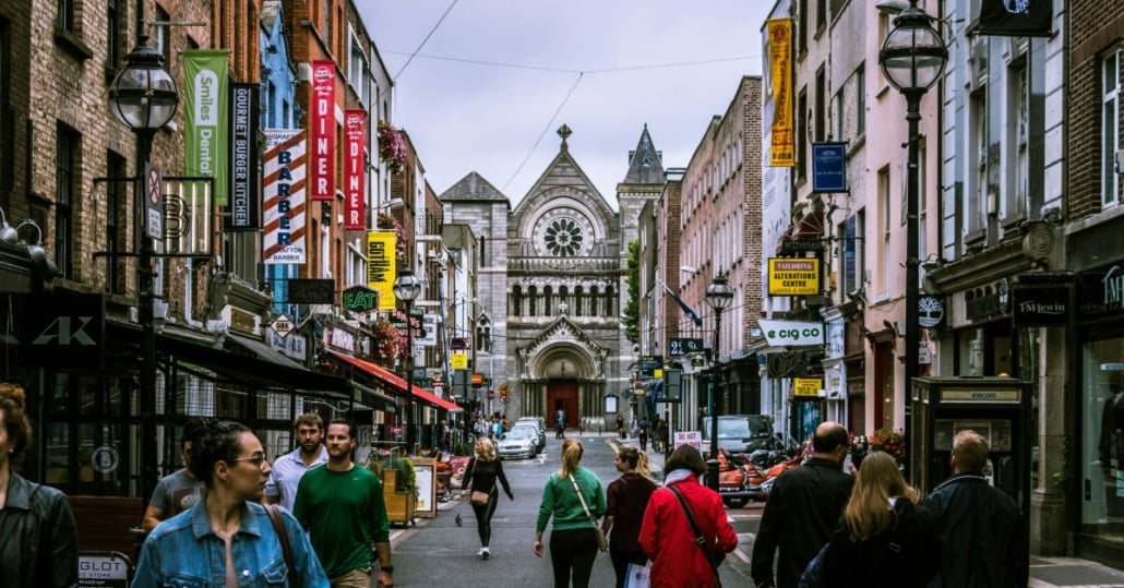 man and van uk to Dublin